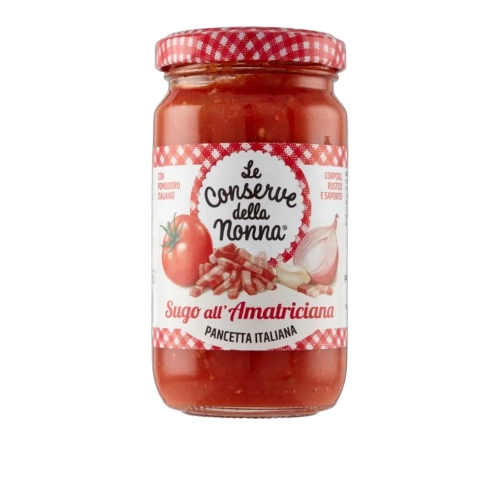Sos pomidorowy z Pancettą all Amatriciana Le Conserve della Nonna 190g - widok szczegółowy 2