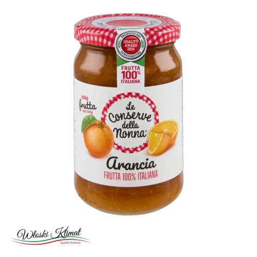 Marmolada z pomarańczy Arancia Le Conserve della Nonna 350g - widok z przodu / opakowanie