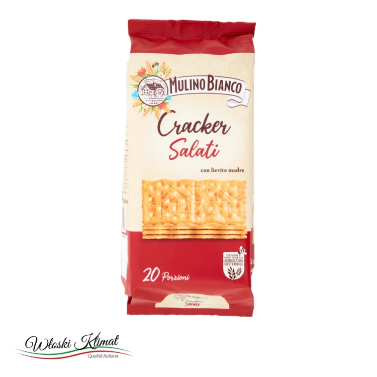 MULINO BIANCO CRACKER Krakersy solone 500 gr - widok z przodu / opakowanie