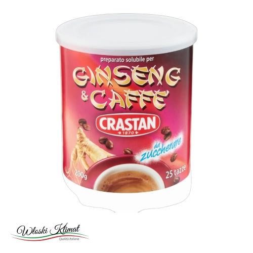 Kawa rozpuszczalna Ginseng & Caffe Cristan 200g - widok z przodu / opakowanie