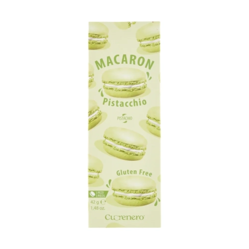 Makaroniki pistacjowe Cuorenero 42 g - widok szczegółowy 2