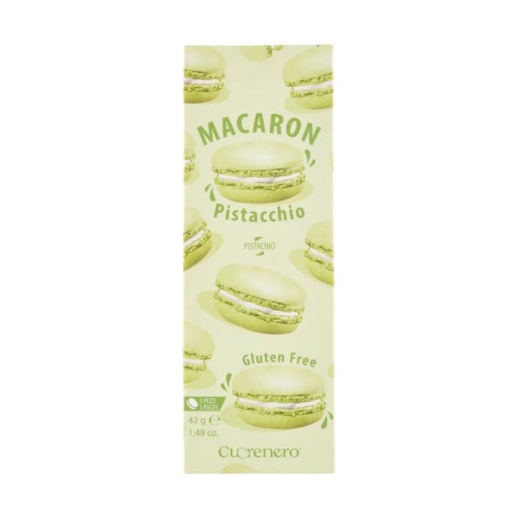 Makaroniki pistacjowe Cuorenero 42 g - widok szczegółowy 2