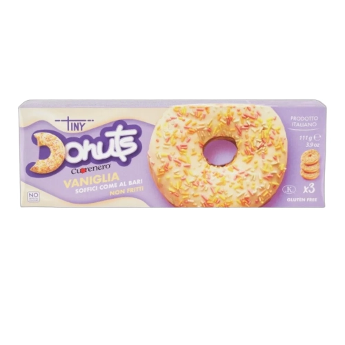 Donuts ciastka waniliowe Vaniglia Cuorenero 111g - widok szczegółowy 2