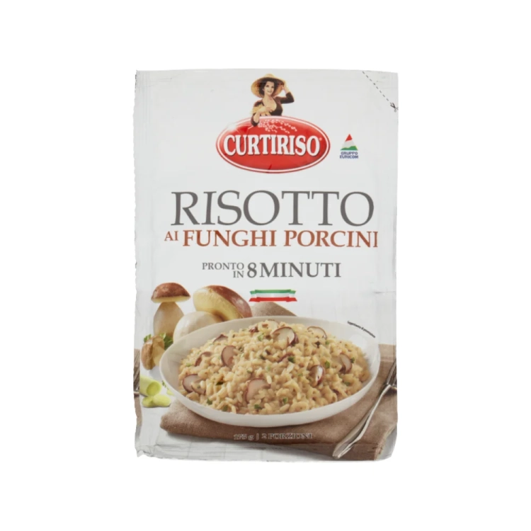 Risotto z prawdziwkami  funghi Curtiriso 175 g - widok szczegółowy 2