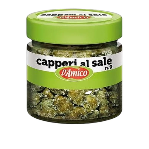 Kapary w soli Capperi Al Sale D'AMICO 75g - widok szczegółowy 2