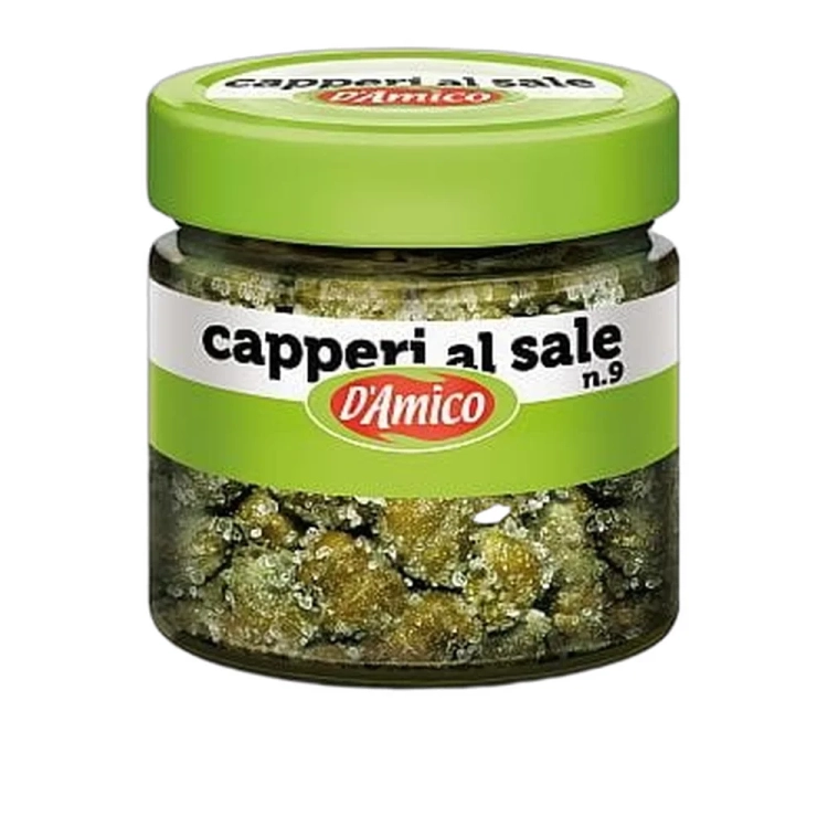 Kapary w soli Capperi Al Sale D'AMICO 75g - widok szczegółowy 2