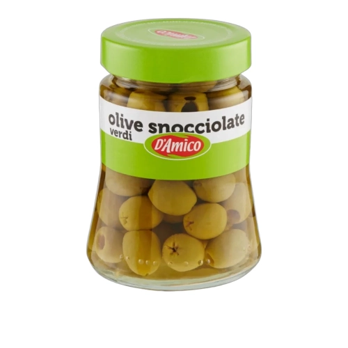Oliwki zielone bez pestki  D'Amico 290g - widok szczegółowy 2
