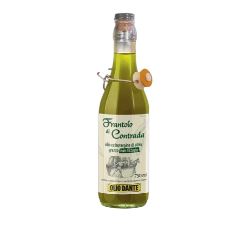 Oliwa z oliwek Extra Vergine niefiltrowana DANTE 750ml - widok szczegółowy 2