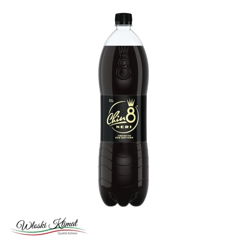 Napój gazowany o smaku cytrusowo-ziołowym Chin8 NERI Chinotto 1L - widok z przodu / opakowanie