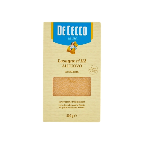 Lasagne jajeczne De Cecco 500 g - widok szczegółowy 2