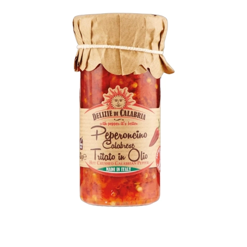 Papryczka siekana Peperoncino tritato Delizie di calabria 135 g - widok szczegółowy 2