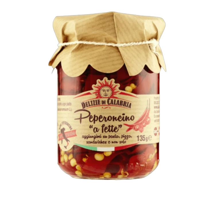 Papryczka w plastrach Peperoncino a fette Delizie di Calabria 135 g - widok szczegółowy 2