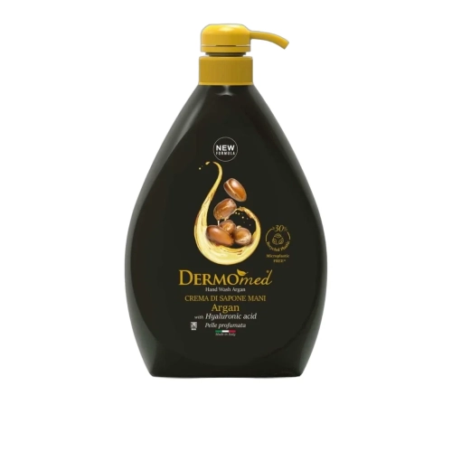 Mydło w płynie do mycia rąk Argan DERMOMED 1L - widok szczegółowy 2