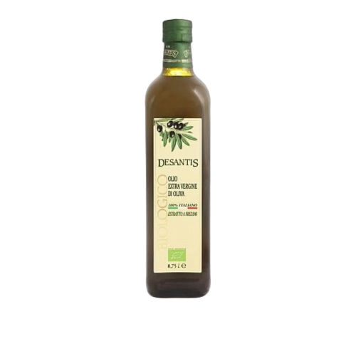 Oliwa z oliwek Extra Vergine Ekologiczna Biologico Desantis 750ml - widok szczegółowy 2