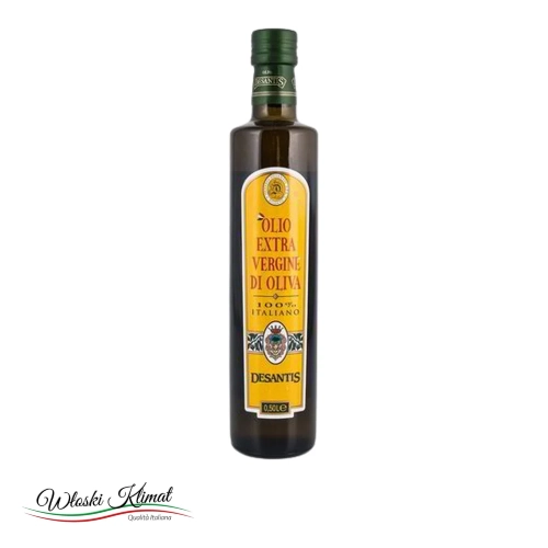 Oliwa z oliw. Extra Virgin DESANTIS Italiano 500ml - widok z przodu / opakowanie