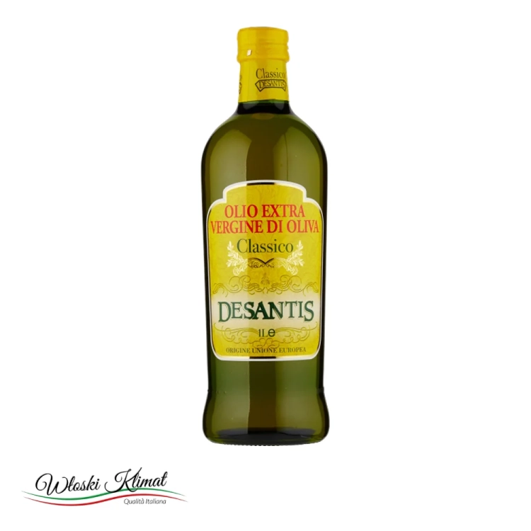 Oliwa z Oliwek Extra Vergine Classico Desantis 1 L - widok z przodu / opakowanie