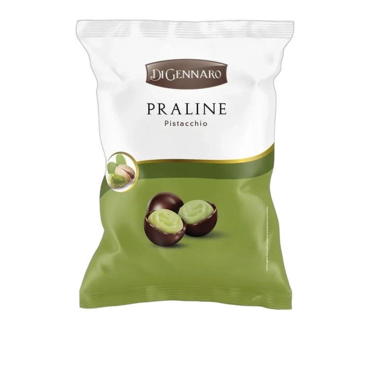 Praliny z nadzieniem pistacjowym Di Gennaro 115g - widok szczegółowy 2