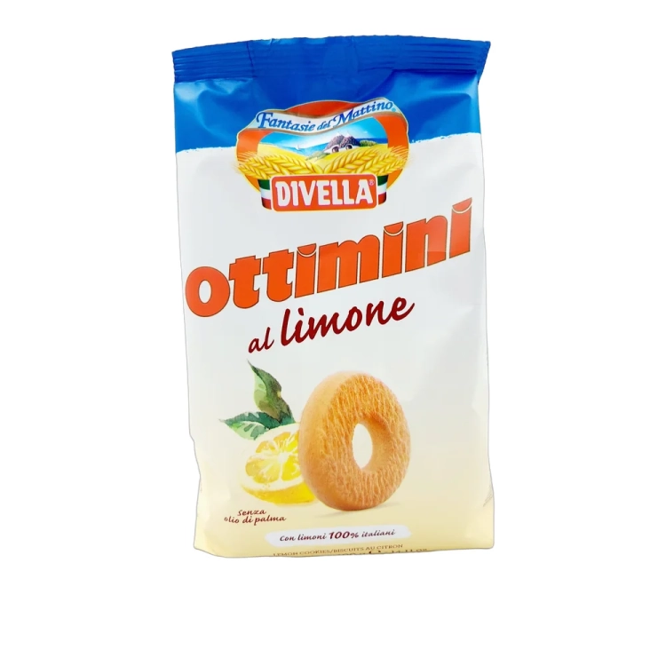 Ciastka kruche Cytrynowe Divella 400 g - widok szczegółowy 2