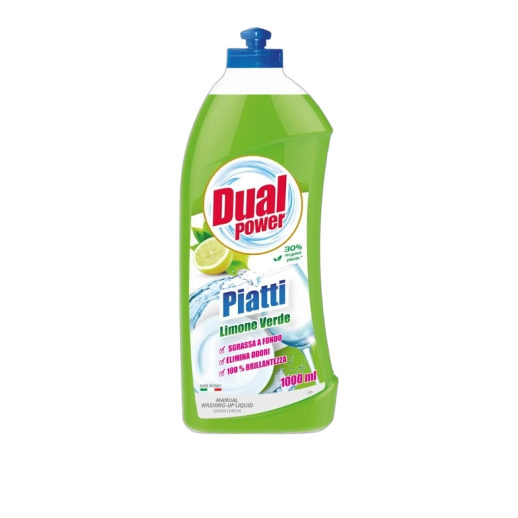 Płyn do mycia naczyń LIMONE VERDE  DUAL Power  1L - widok szczegółowy 2