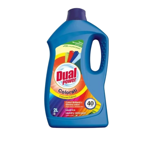 Płyn do prania tkanin kolorowych Colorati  40prań DUAL Power 2L - widok szczegółowy 2