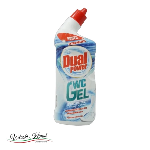 Żel do wc usuwający kamień i osad Disincrostante Dual Power 700ml - widok z przodu / opakowanie