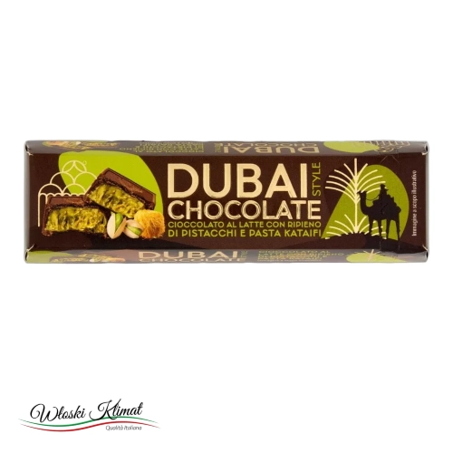 Czekolada w stylu dubajskim Dubai Style chocolate 70g - widok z przodu / opakowanie