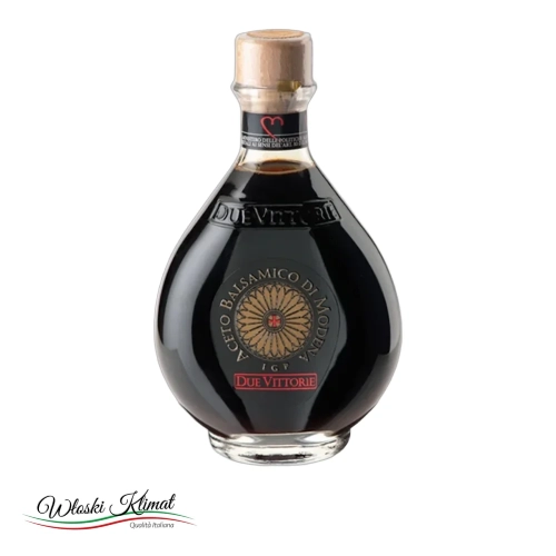Ocet balsamiczny Aceto Balsamico di Modena IGP Due Vittorie 250 ml - widok z przodu / opakowanie