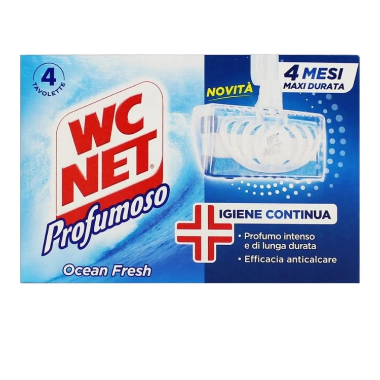 Zawieszka do WC dezynfekująca i odkamieniająca Profumoso - 4szt. WC NET - widok szczegółowy 2