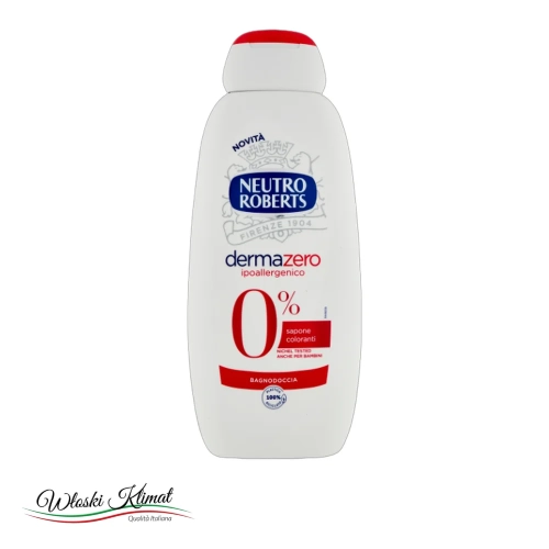 Żel pod prysznic hipoalerigczny DERMAZERO Neutro Roberts 450ml - widok z przodu / opakowanie