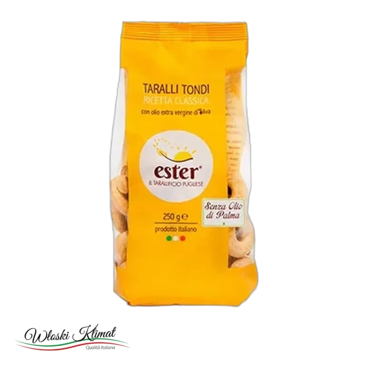 Taralli klasyczne Ester 250 g - widok z przodu / opakowanie