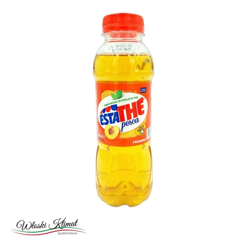 ESTA THE herbata brzoskwiniowa 400 ml - widok z przodu / opakowanie