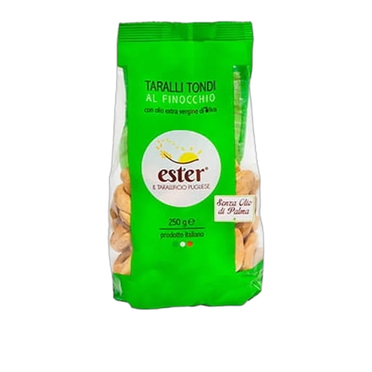 Taralli z nasionami kopru włoskiego Ester 250 g - widok szczegółowy 2