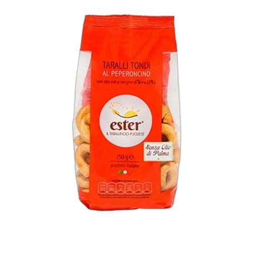 Taralli o smaku papryki ESTER 250g - widok szczegółowy 2