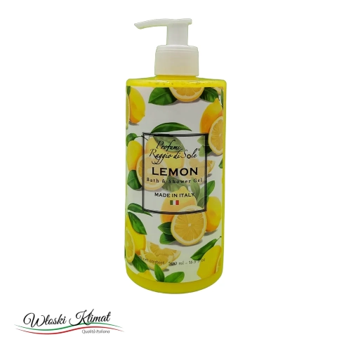 Żel pod prysznic Cytryny Raggio di Sole 500 ml - widok z przodu / opakowanie