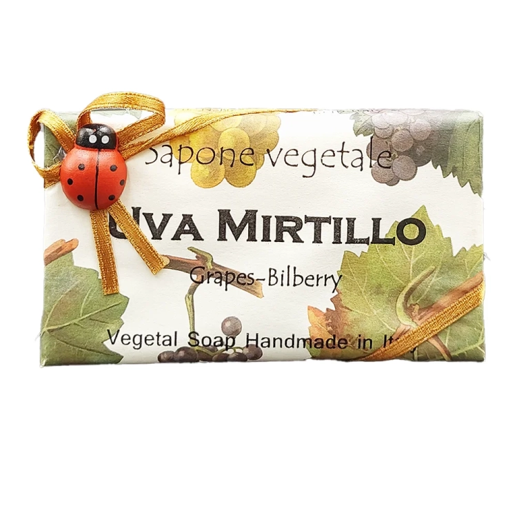 Mydło roślinne Winogrono Uva Mirtillo Etienne 100g - widok szczegółowy 2