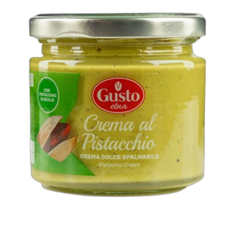 Krem Pistacjowy Dolce Spalmabile GUSTO ETNA  190 g - widok szczegółowy 2
