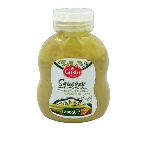 Polewa Pistacjowa Topping al Pistacchio GUSTO ETNA  200g - widok szczegółowy 2