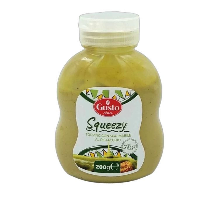 Polewa Pistacjowa Topping al Pistacchio GUSTO ETNA  200g - widok szczegółowy 2