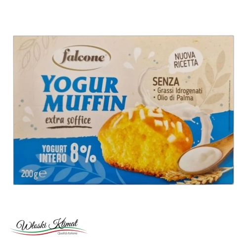 Muffiny  jogurtowe FALCONE 200g - widok z przodu / opakowanie