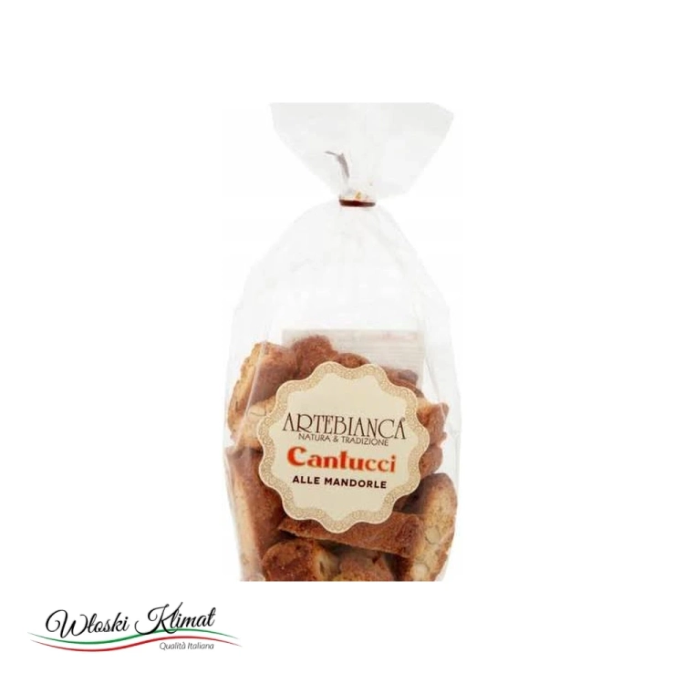 Ciastka kruche z Migdałami Cantucci alle Mandorle ARTEBIANCA 250g widok 1