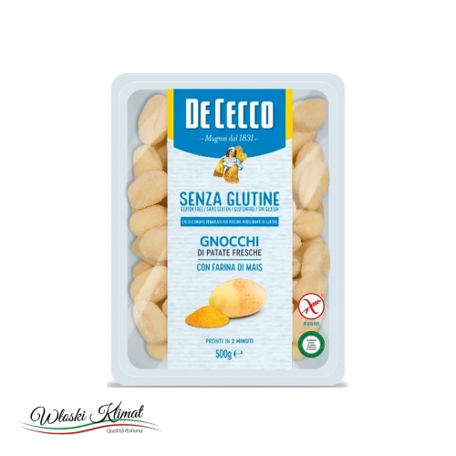 Gnocchi ziemniaczane bez glutenu De Cecco 500g widok 1