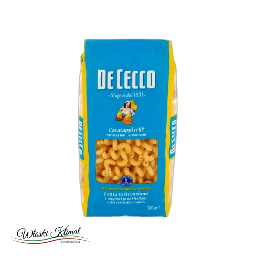 Makaron spiralki Cavatappi DECECCO 500g widok 1