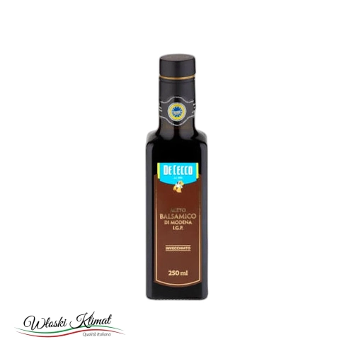 Ocet balsamiczny Aceto balsamico di Modena I.G.P. Invecchiato DECECCO 250ml widok 1