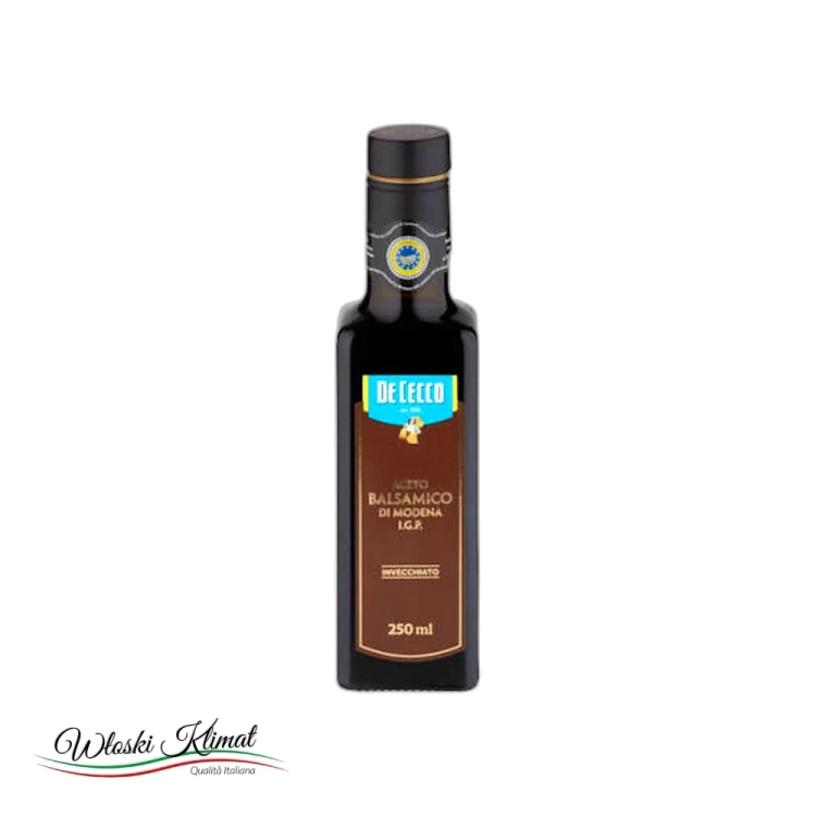 Ocet balsamiczny Aceto balsamico di Modena I.G.P. Invecchiato DECECCO 250ml widok 1