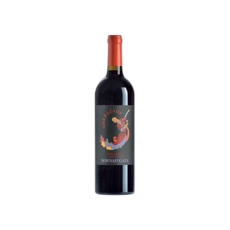 Wino czerwone Sherazade Nero d'Avola Sicilia DOC Donnafugata 750ml widok 2