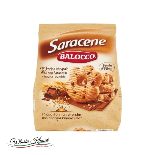 Ciastka kruche z czekoladą Balocco SARACENE 700 g widok 1