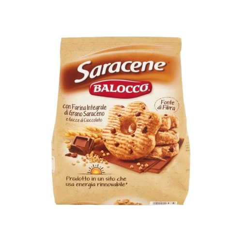 Ciastka kruche z czekoladą Balocco SARACENE 700 g widok 2