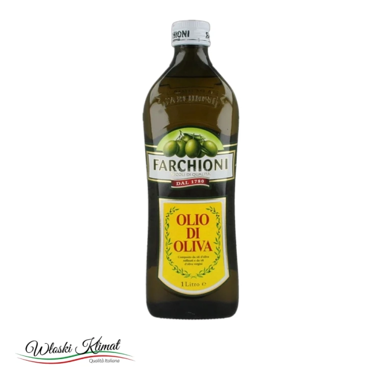 Oliwa z oliwek Olio di Oliva Farchioni 1L - widok z przodu / opakowanie