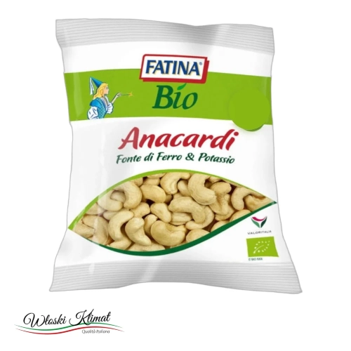 Orzechy  nerkowca Anacardi Bio Fatina 30g - widok z przodu / opakowanie
