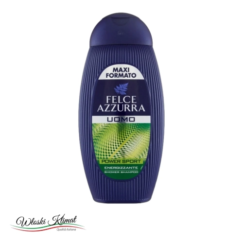 Żel pod prysznic męski Power Sport Felce Azzurra 400ml - widok z przodu / opakowanie